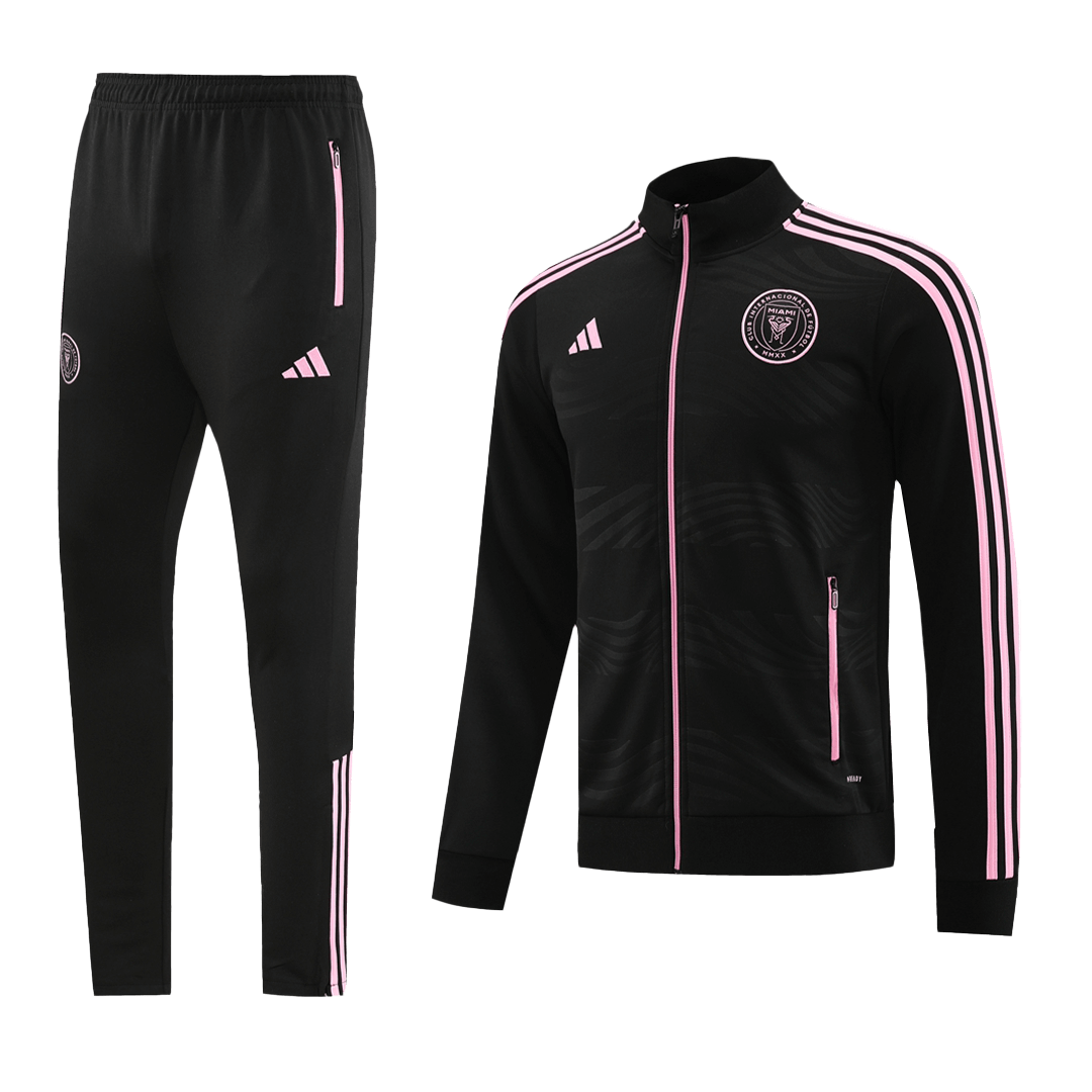 Inter Miami CF Training Jacket Kit (Jacket+Pants) Black 2023/24 - Reps Jerseys