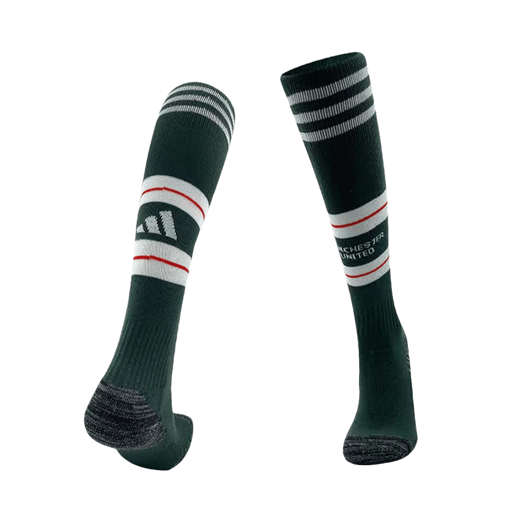 Kids Manchester United Away Socks 2023/24 - Reps Jerseys