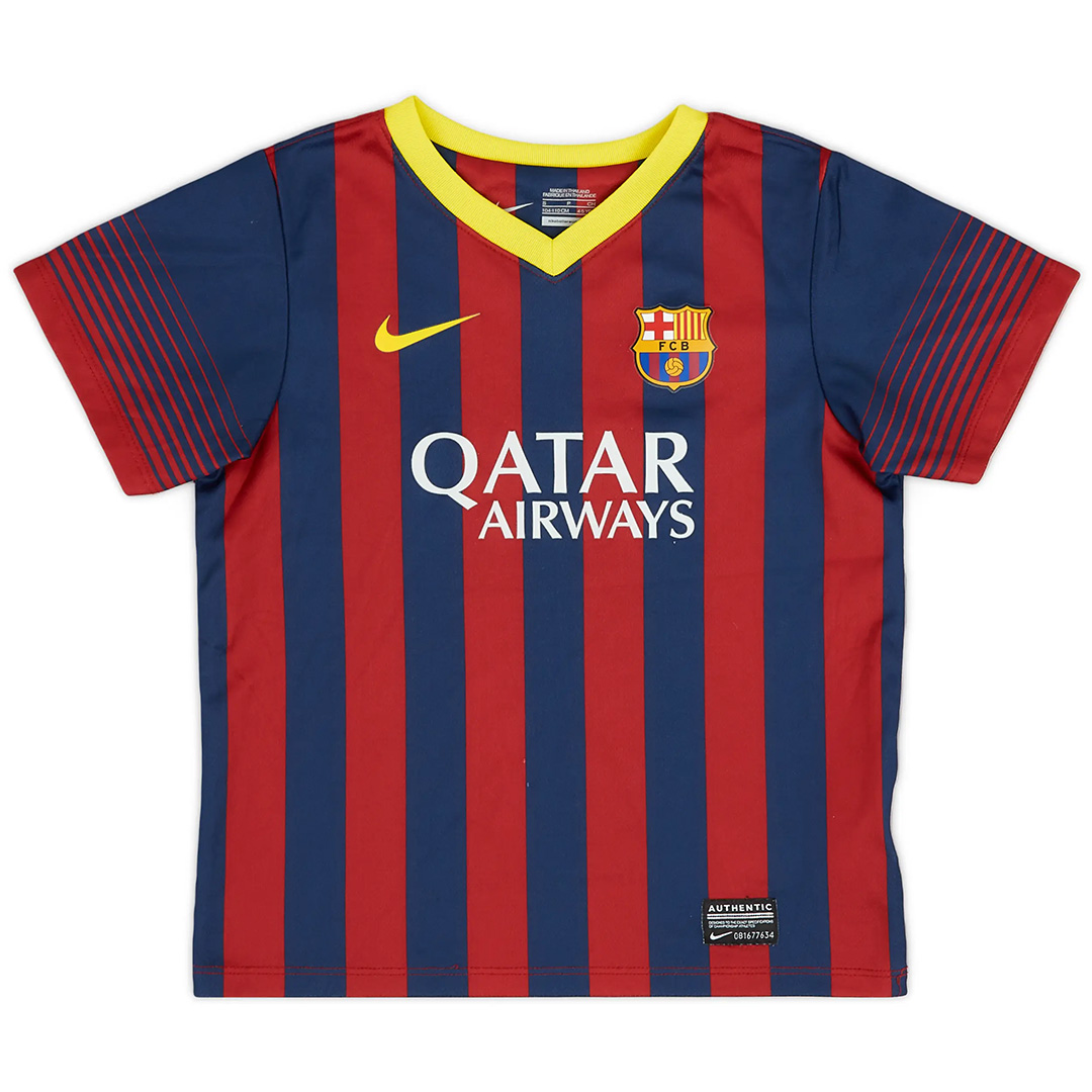 Retro Barcelona Home Jersey 2013/14 - Reps Jerseys