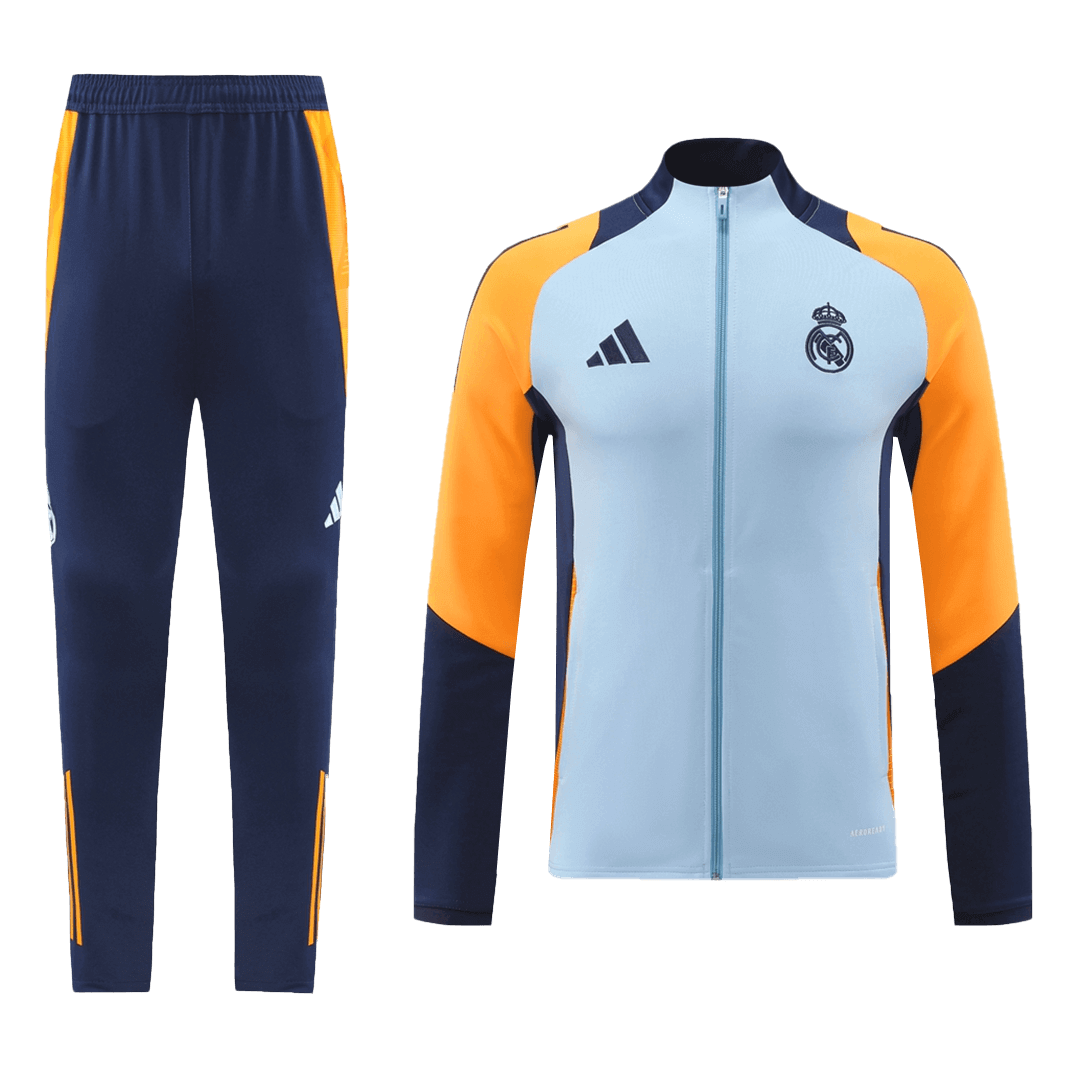 Kids Real Madrid Training Kit (Jacket+Pants) 2024/25 - Reps Jerseys