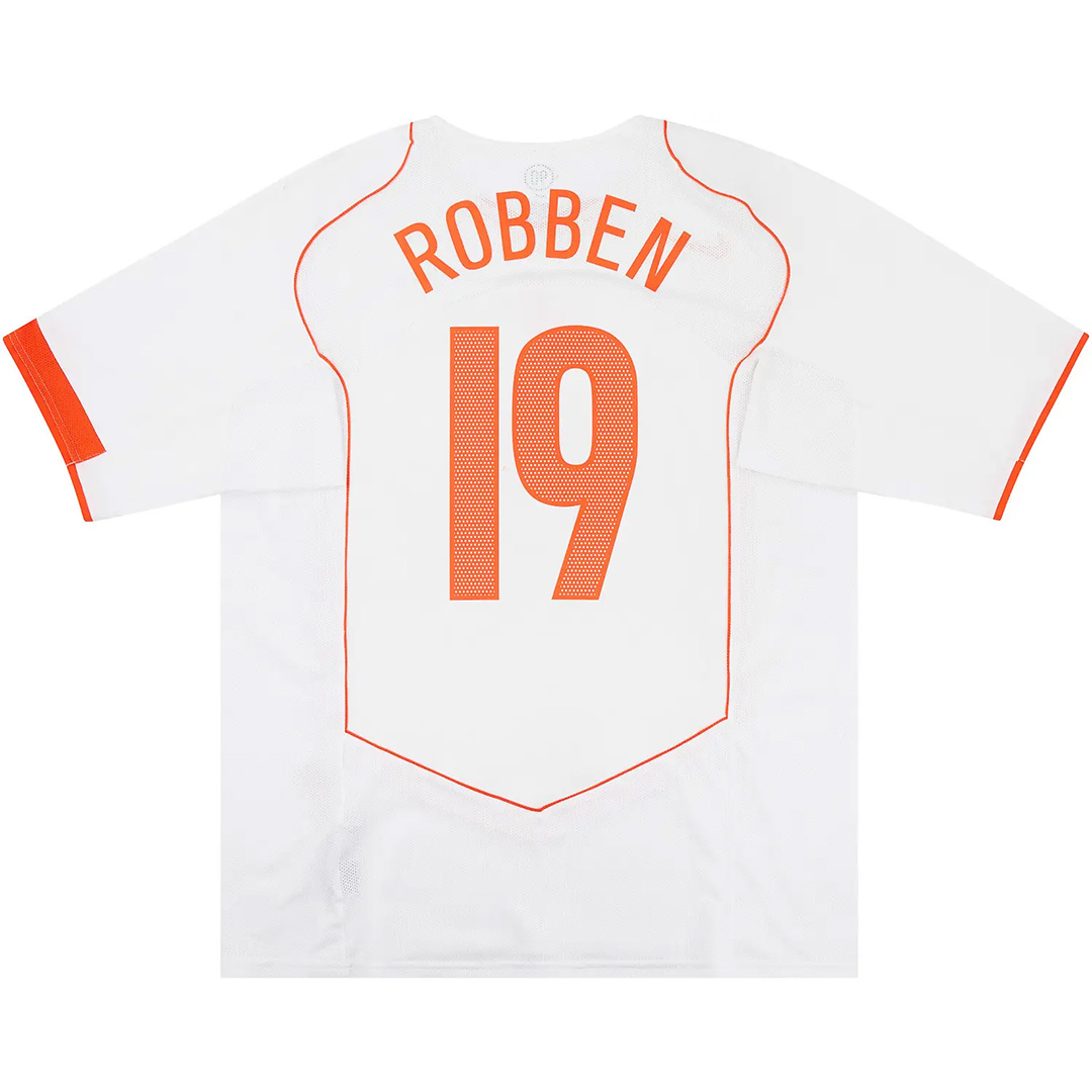 ROBBEN #19 Netherlands Retro Away Jersey EURO 2004 - Reps Jerseys