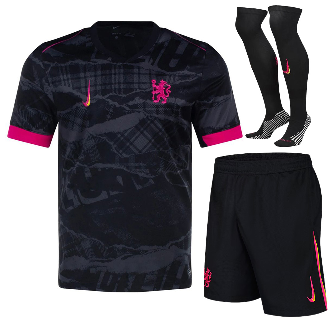 Chelsea Third Full Jersey Kit(Jersey+Shorts+Socks) 2024/25 - Reps Jerseys