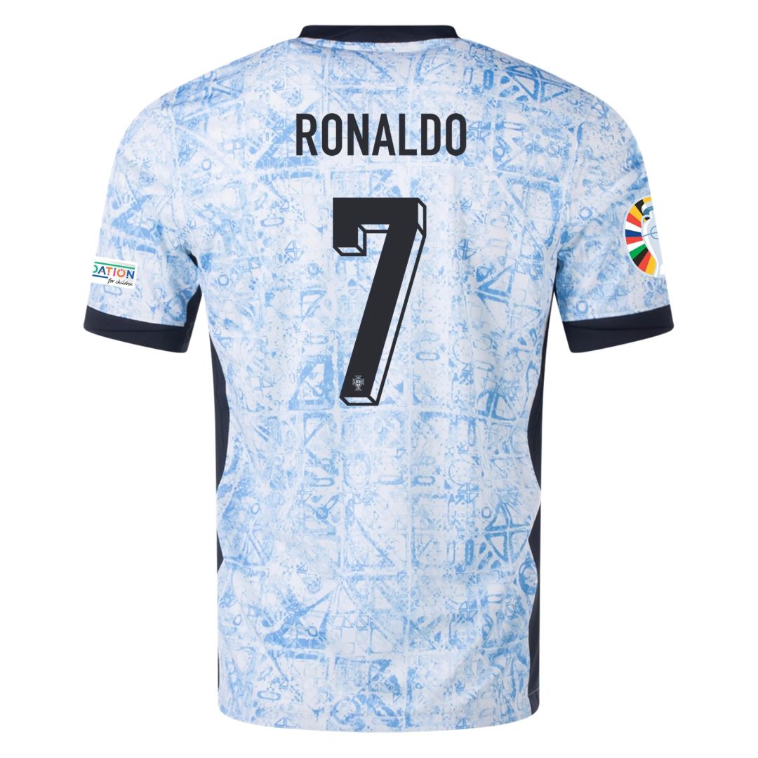 Ronaldo #7 Portugal Away Jersey Euro 2024 - Reps Jerseys