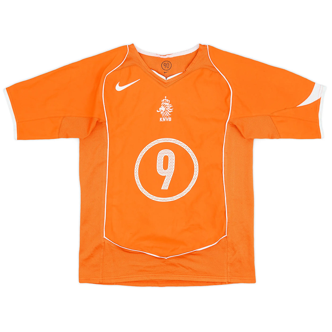 KLUIVERT #9 Netherlands Retro Jersey Home EURO 2004 - Reps Jerseys