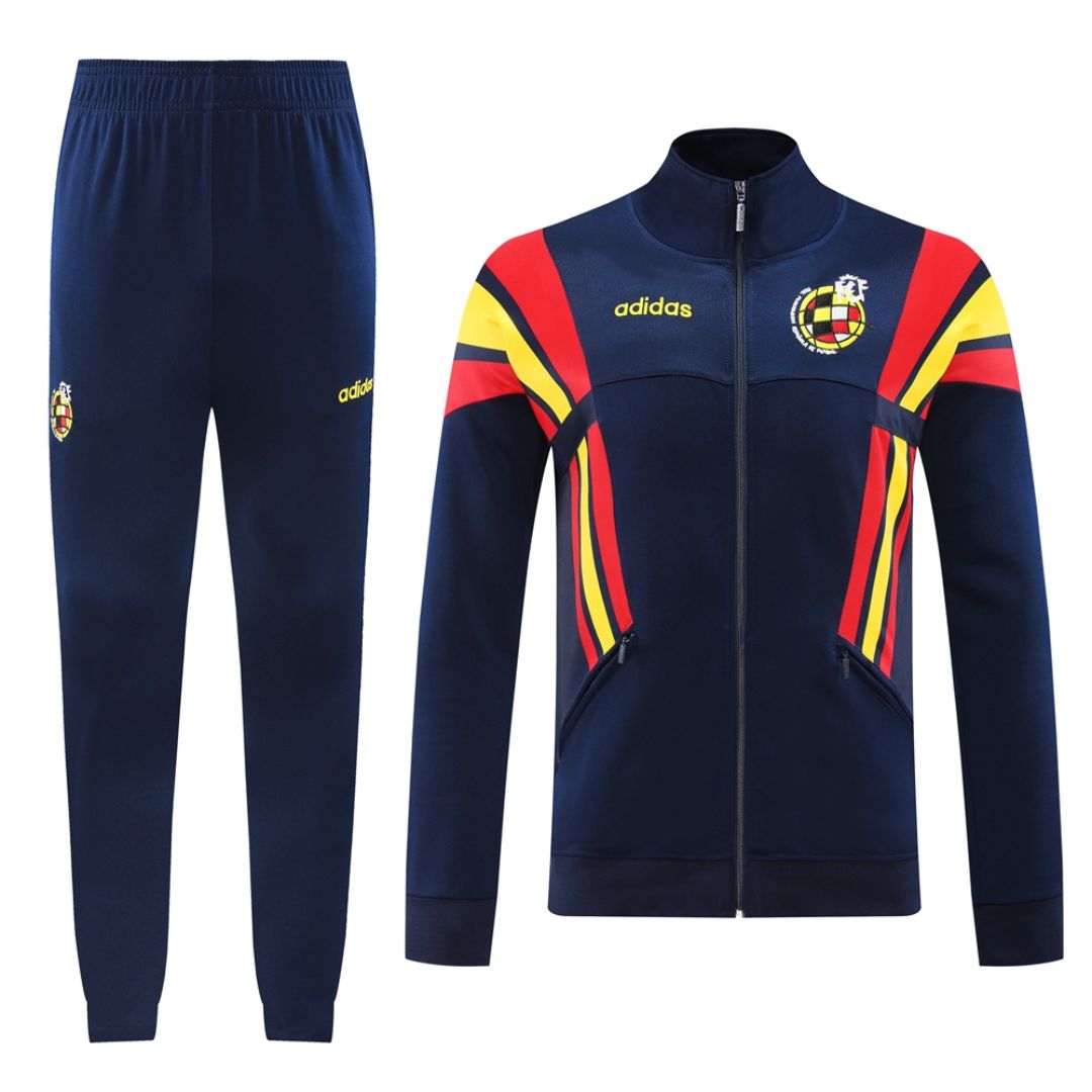Spain Training Jacket Kit (Jacket+Pants) Navy 2024/25 - Reps Jerseys