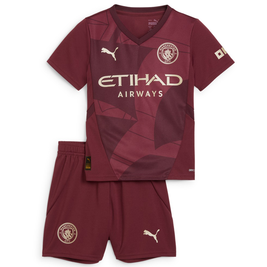 Kids Manchester City Third Jersey Kit 2024/25 - Reps Jerseys