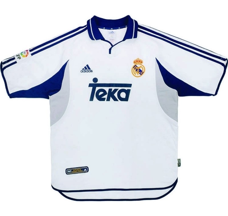 Retro Real Madrid Home Jersey 2000/01 - Reps Jerseys