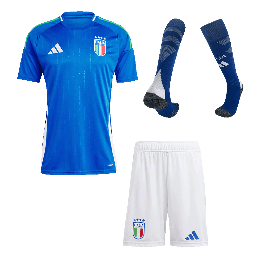 [Super Replica] Italy Home Whole Kit(Jersey+Shorts+Socks) Euro 2024 - Reps Jerseys