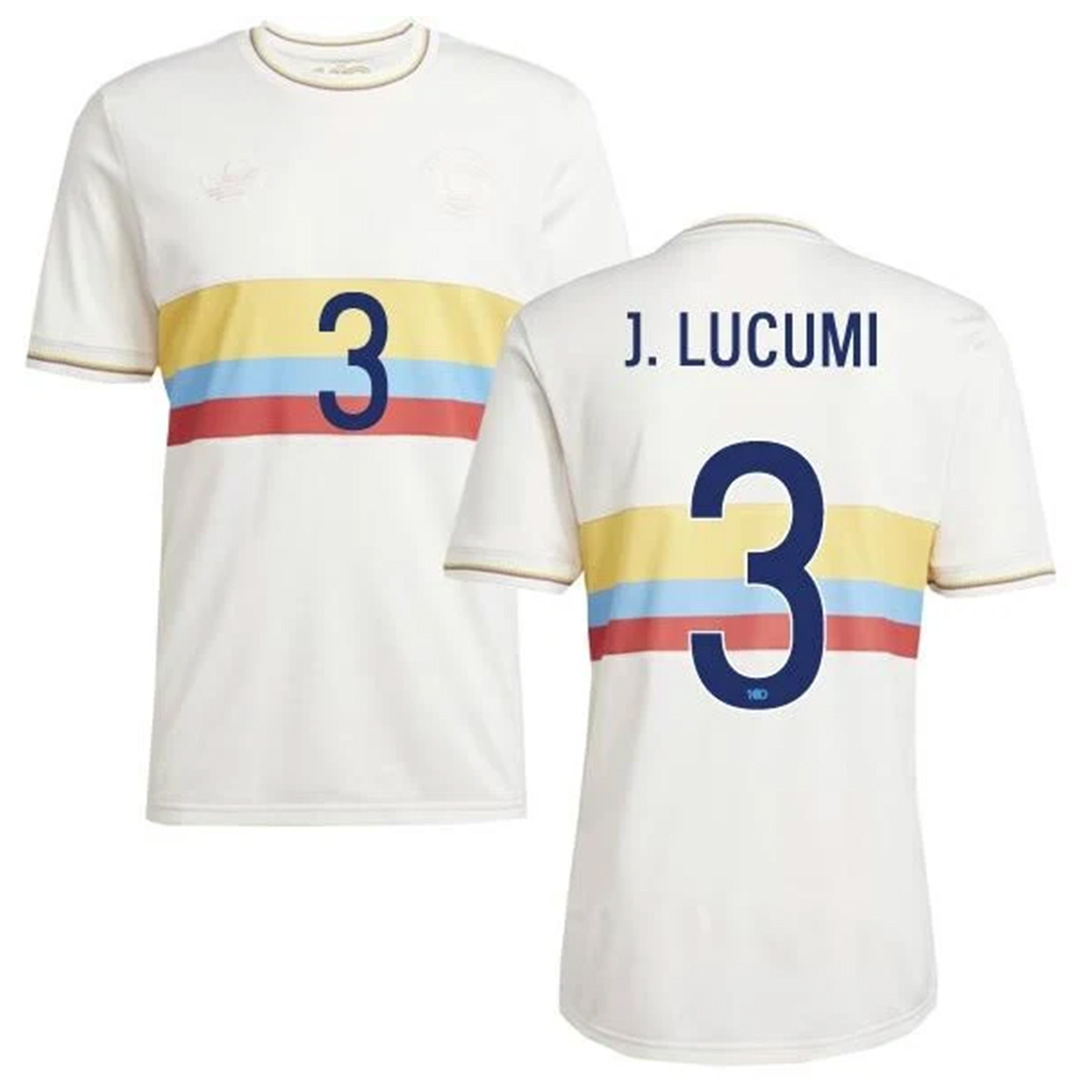 J. LUCUMI #3 Colombia Centenary Collection Jersey 2024 - Reps Jerseys