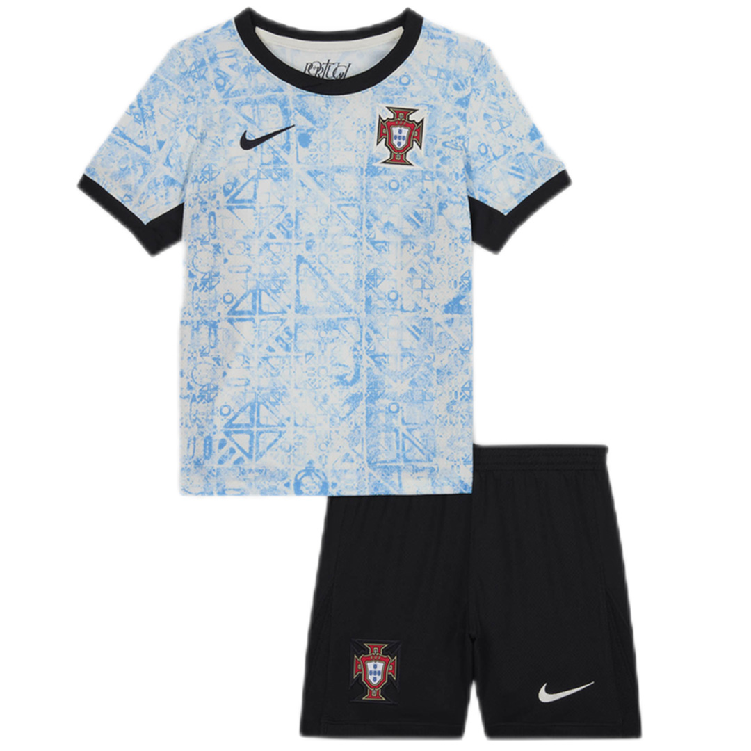 Kids Portugal Away Kit(Jersey+Shorts) EURO 2024 - Reps Jerseys