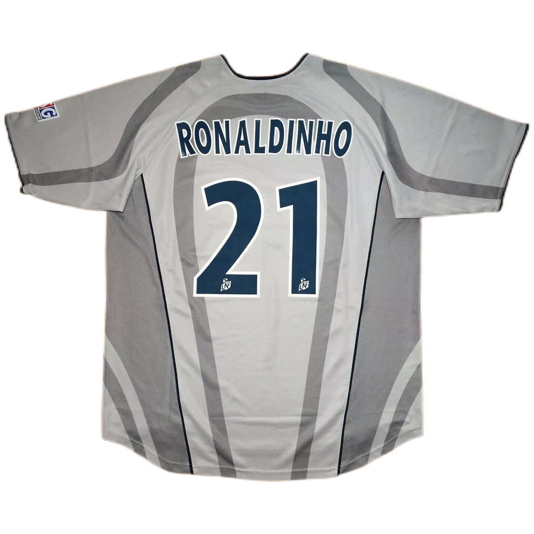 RONALDINHO #21 Retro PSG Away Jersey 2001/02 - Reps Jerseys