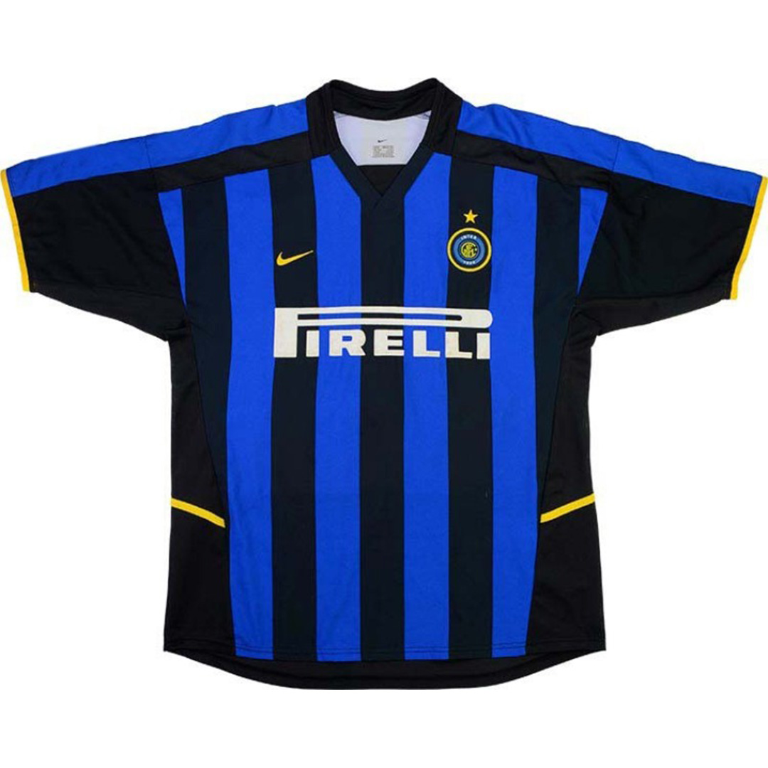 Retro Inter Milan Jersey Home 2002/03 - Reps Jerseys