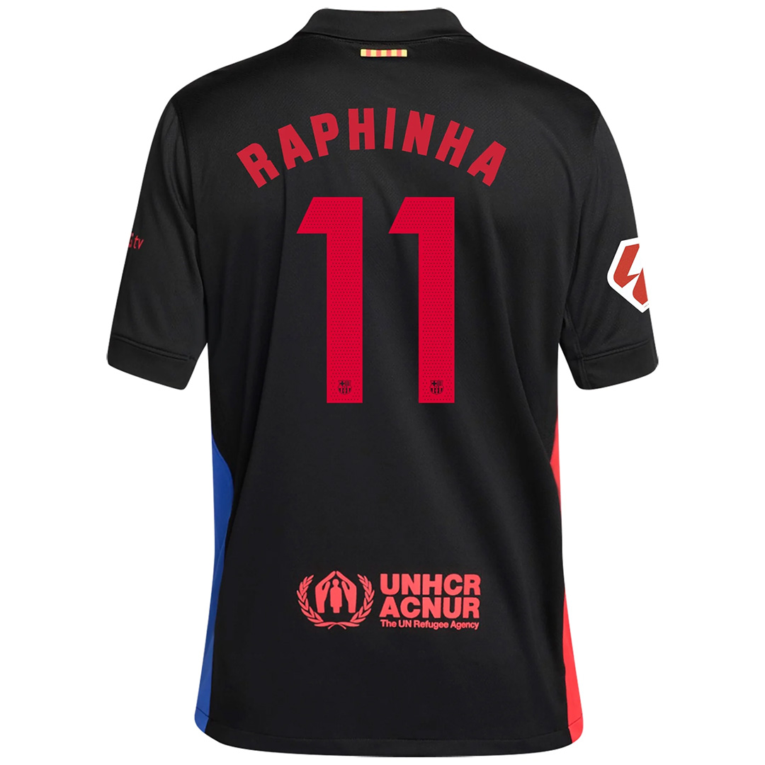RAPHINHA #11 Barcelona Away Jersey 2024/25 - [Super Replica] - Reps Jerseys