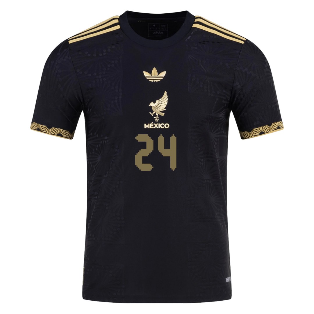L. CHÁVEZ #24 Mexico Third Jersey Gold Cup Player Version 2025 - Reps Jerseys