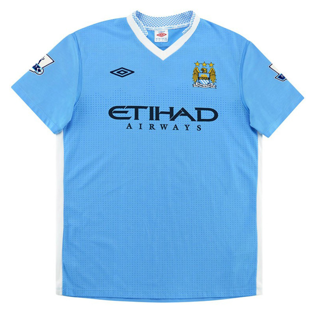 Retro Manchester City Home Jersey 2011/12 - Reps Jerseys