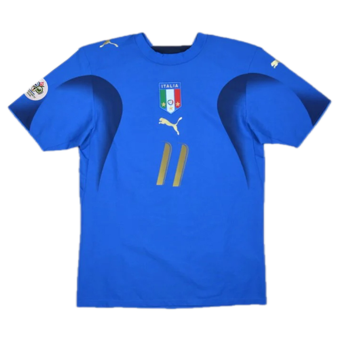 GILARDINO #11 Italy Retro Home Jersey World Cup 2006 - Reps Jerseys