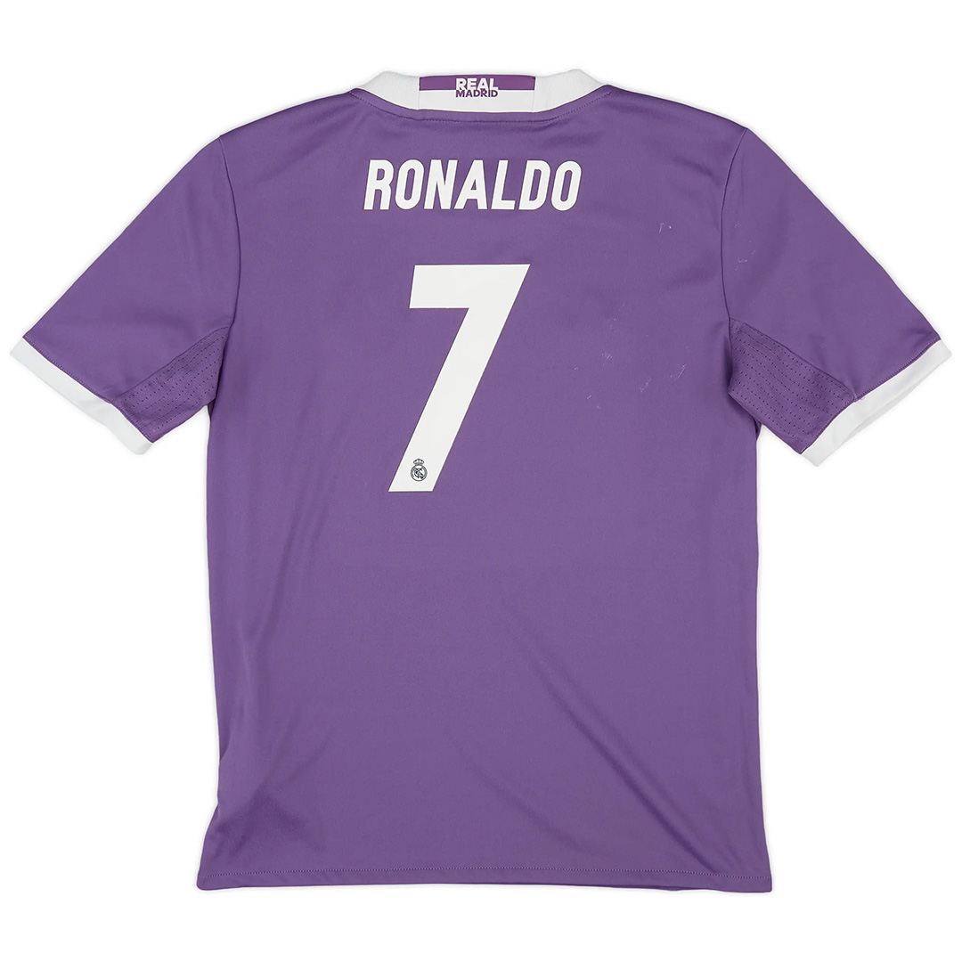 Ronaldo #7 Real Madrid Retro Jersey Away 2016/17 - Reps Jerseys