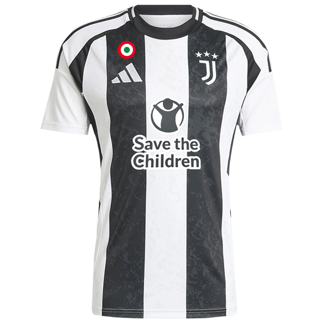 Juventus Home Save Children Sponsor Jersey 2024/25 - Reps Jerseys
