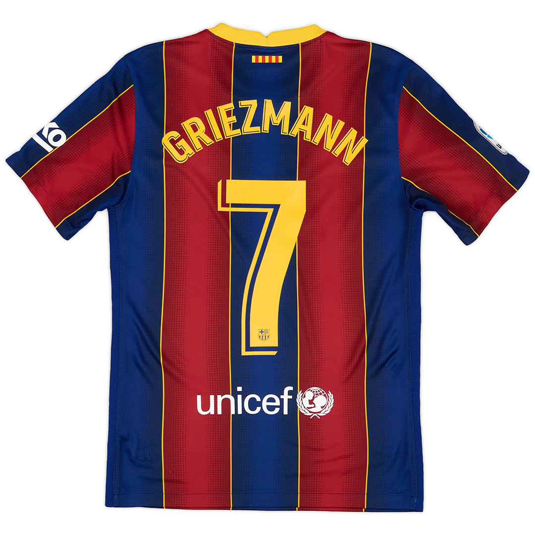 GRIEZMANN #7 Retro Barcelona Home Jersey 2020/21 - Reps Jerseys