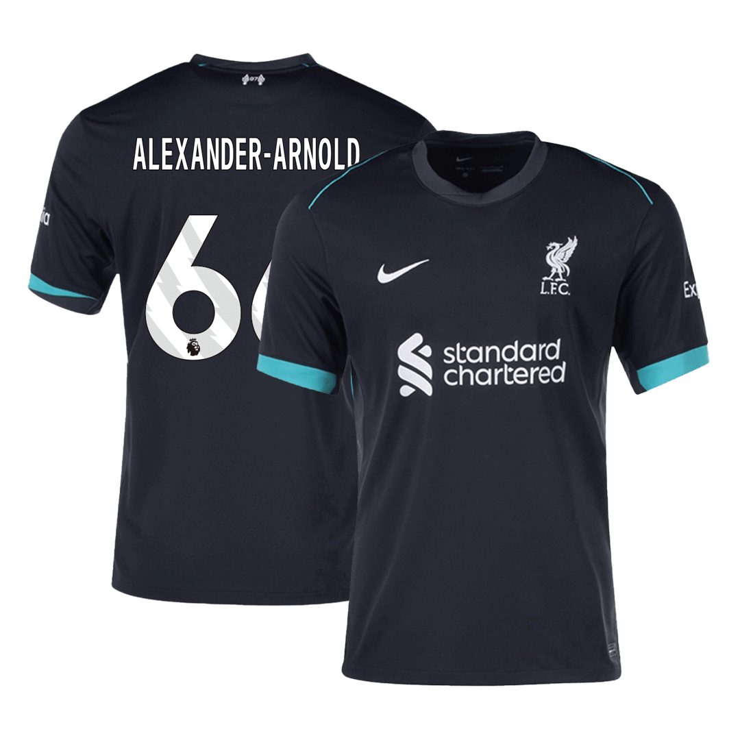 [Super Replica] ALEXANDER-ARNOLD #66 Liverpool Away Jersey 2024/25 - Reps Jerseys