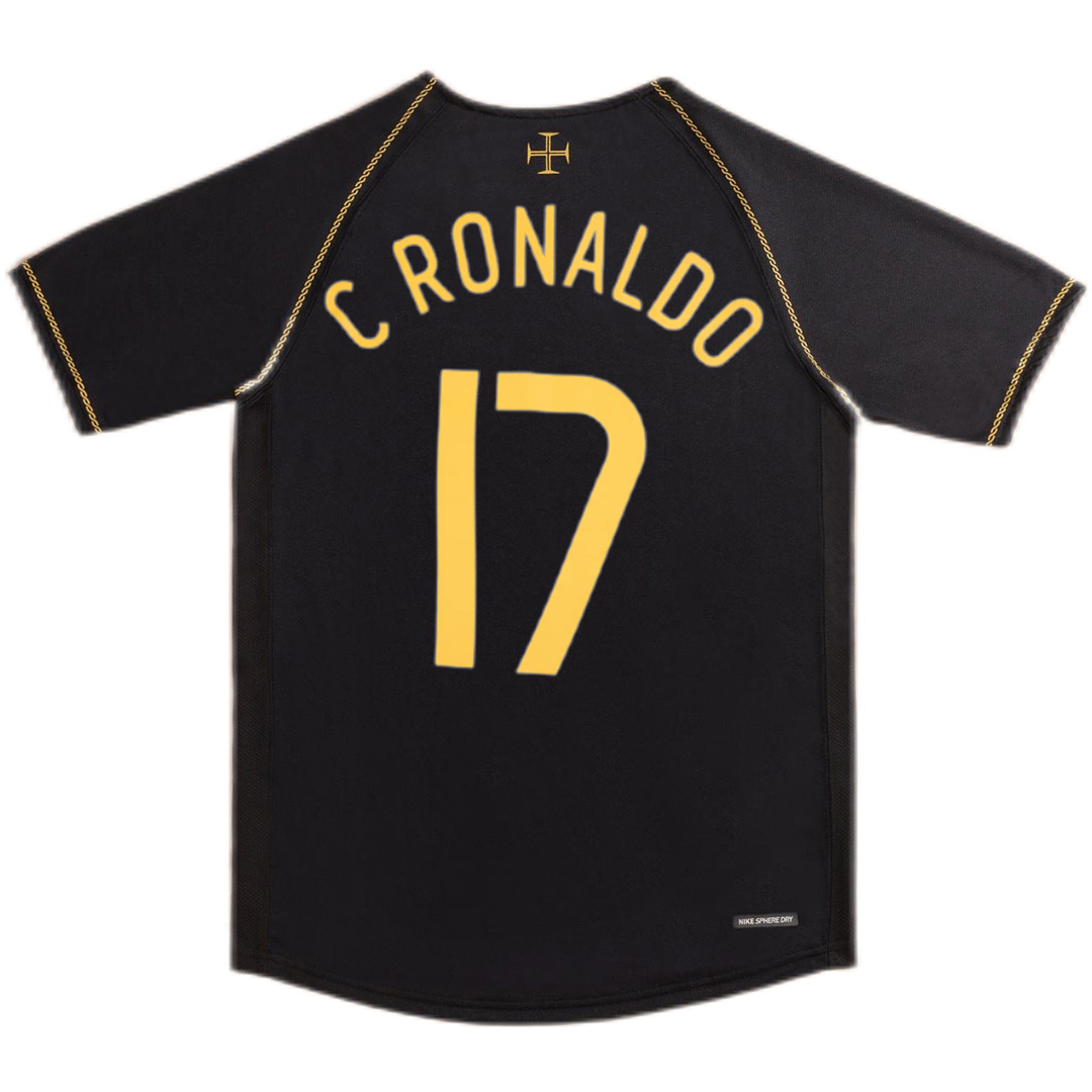C.RONALDO #17 Retro Portugal Away Jersey World Cup 2006 - Reps Jerseys