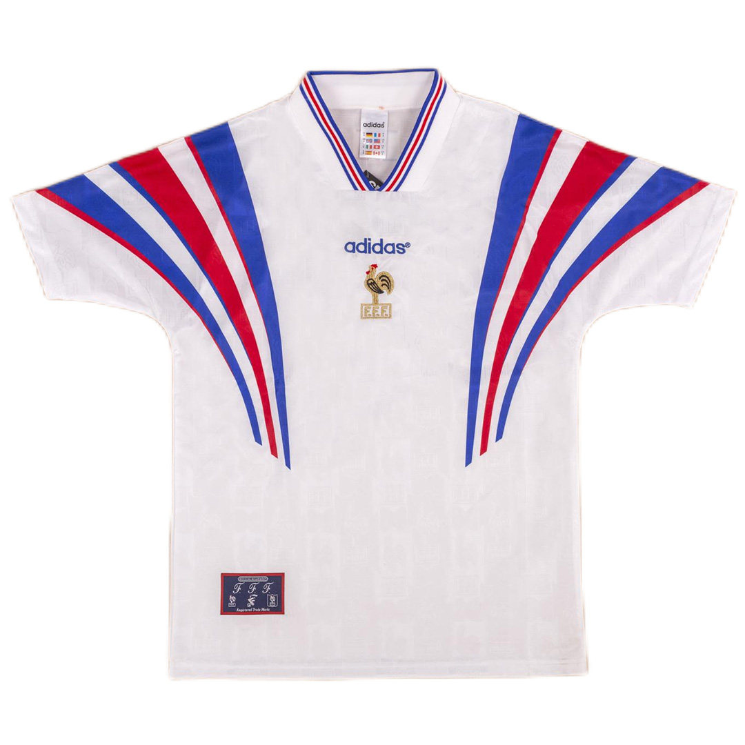 Retro France Away Jersey Euro Cup 1996 - Reps Jerseys