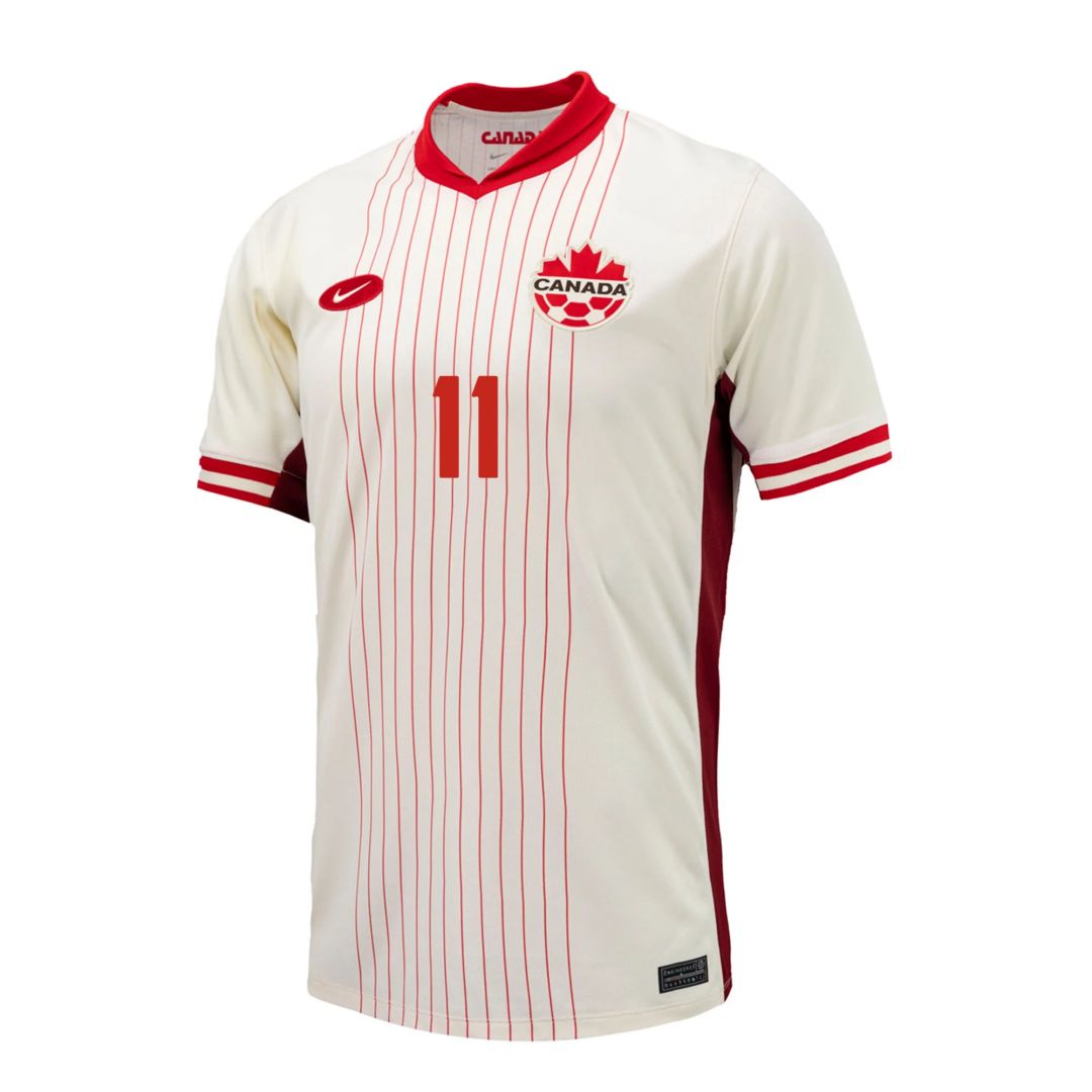 BUCHANAN #11 Canada Away Jersey Copa America 2024 - Reps Jerseys