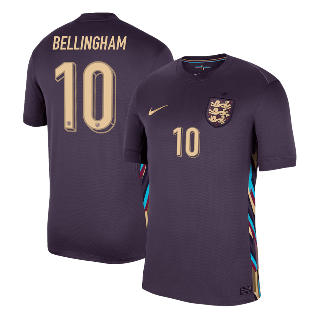 [Super Replica] BELLINGHAM #10 England Away Jersey 2024 - Reps Jerseys