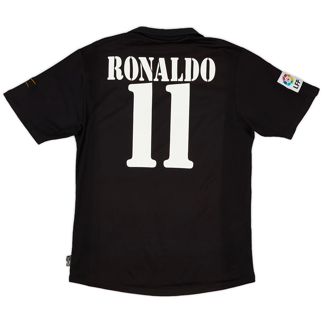 Ronaldo #11 Real Madrid Retro Jersey Centenary Away 2002/03 - Reps Jerseys
