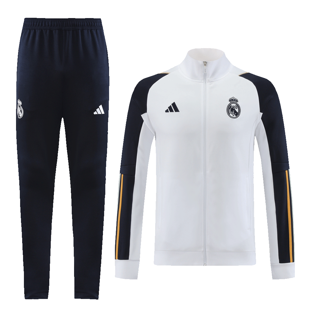 Real Madrid Training Jacket Kit (Jacket+Pants) White 2023/24 - Reps Jerseys