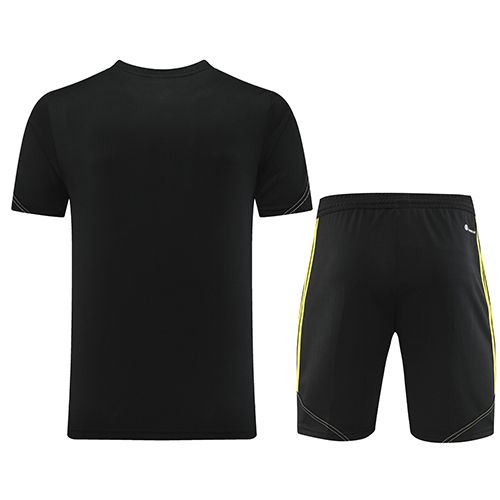 NK-ND03 Customize Team Jersey Kit(Shirt+Short) Black - Reps Jerseys