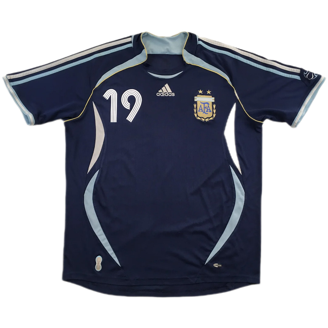 Messi #19 Argentina Retro Jersey Away World Cup 2006 - Reps Jerseys