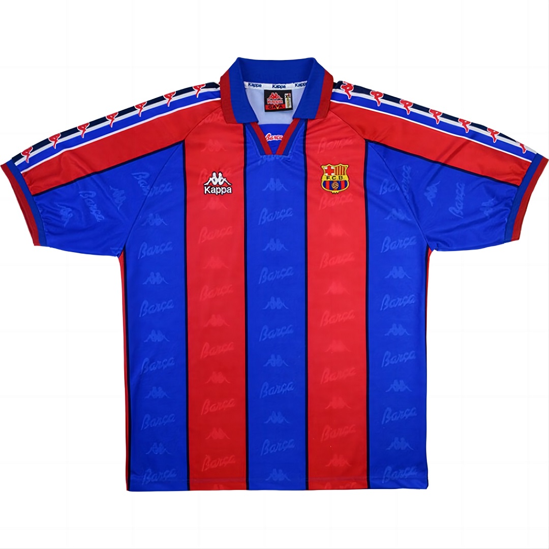 Barcelona Ronaldo #9 Retro Home Jersey 1996/97 - Reps Jerseys