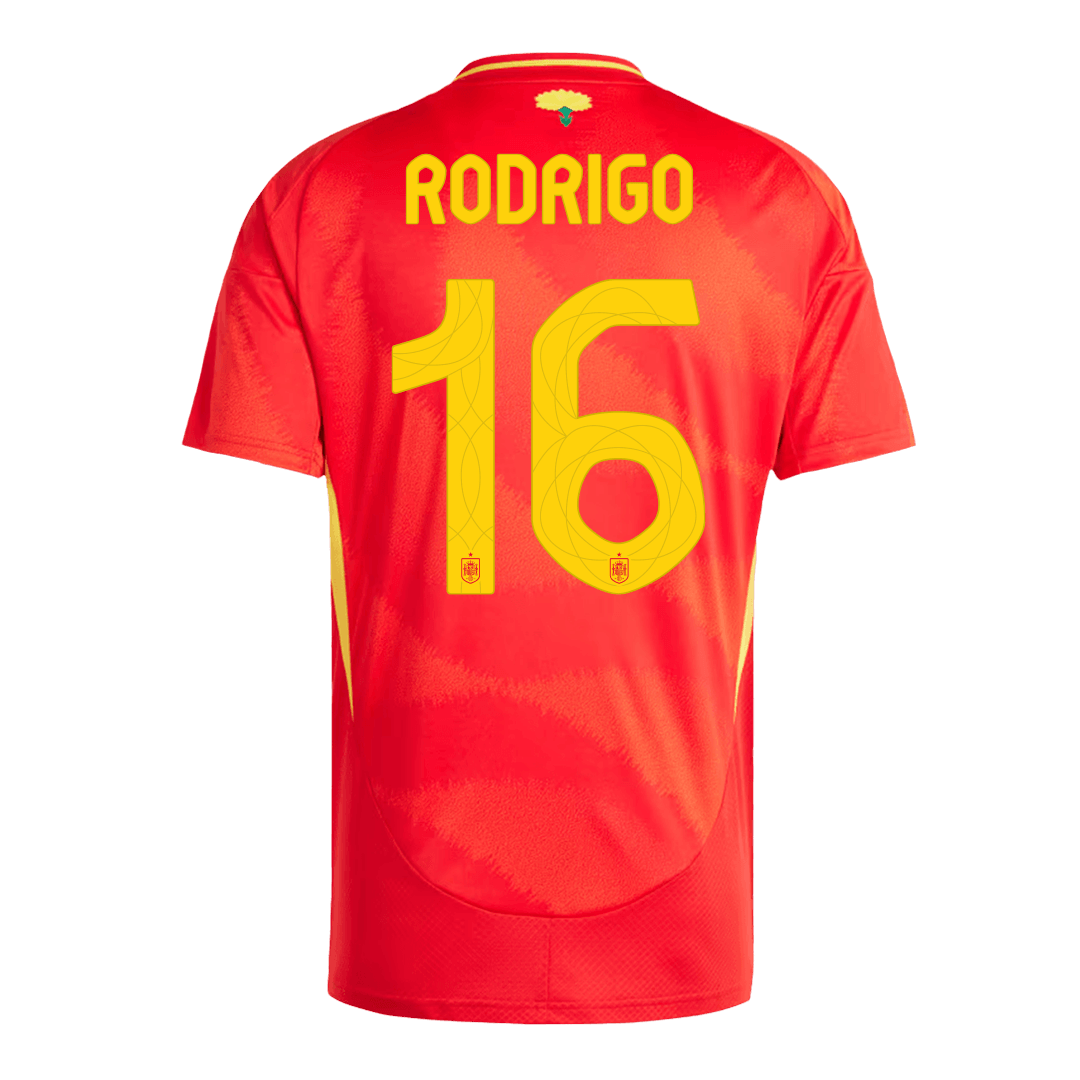 [Supre Replica] RODRIGO #16 Spain Home Jersey Euro 2024 - Reps Jerseys
