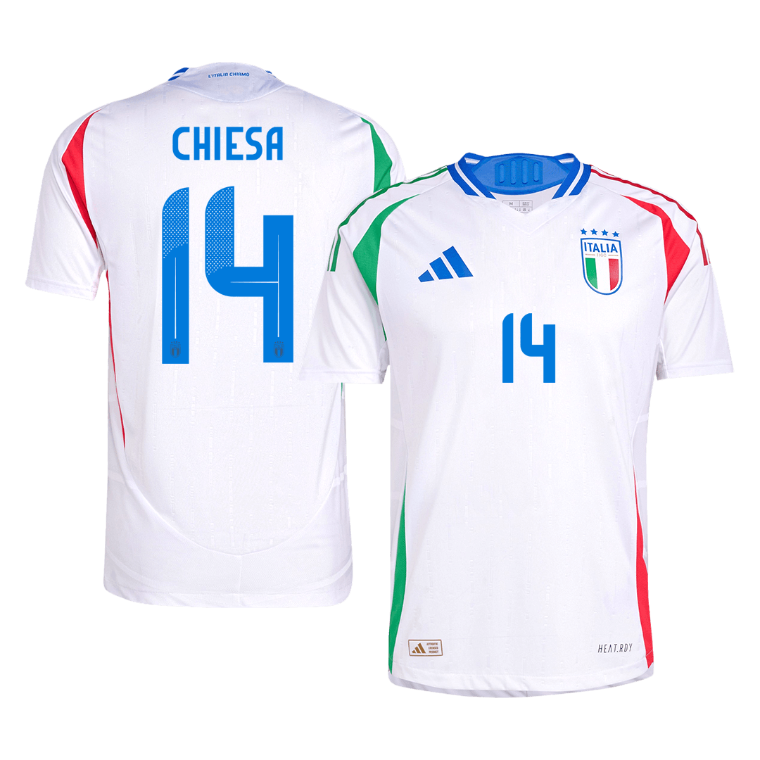 CHIESA #14 Italy Away Jersey Player Version Euro 2024 - Reps Jerseys