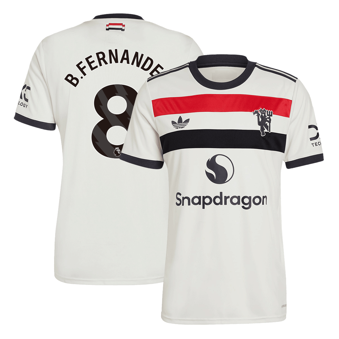 B.FERNANDES #8 Manchester United Third Jersey 2024/25 - Reps Jerseys