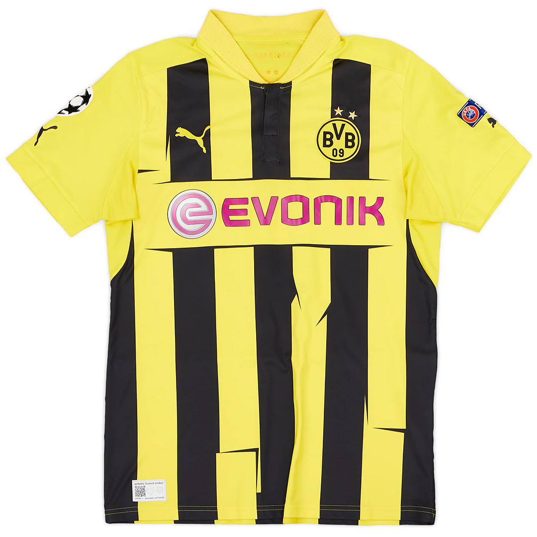 M.Götze #10 Retro Borussia Dortmund UCL Home Jersey 2012/13 - Reps Jerseys