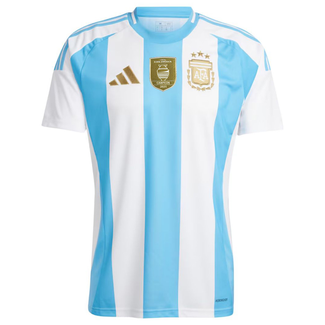 Argentina Copa America Campeon 2021 Version Home Jersey 2024 - Reps Jerseys