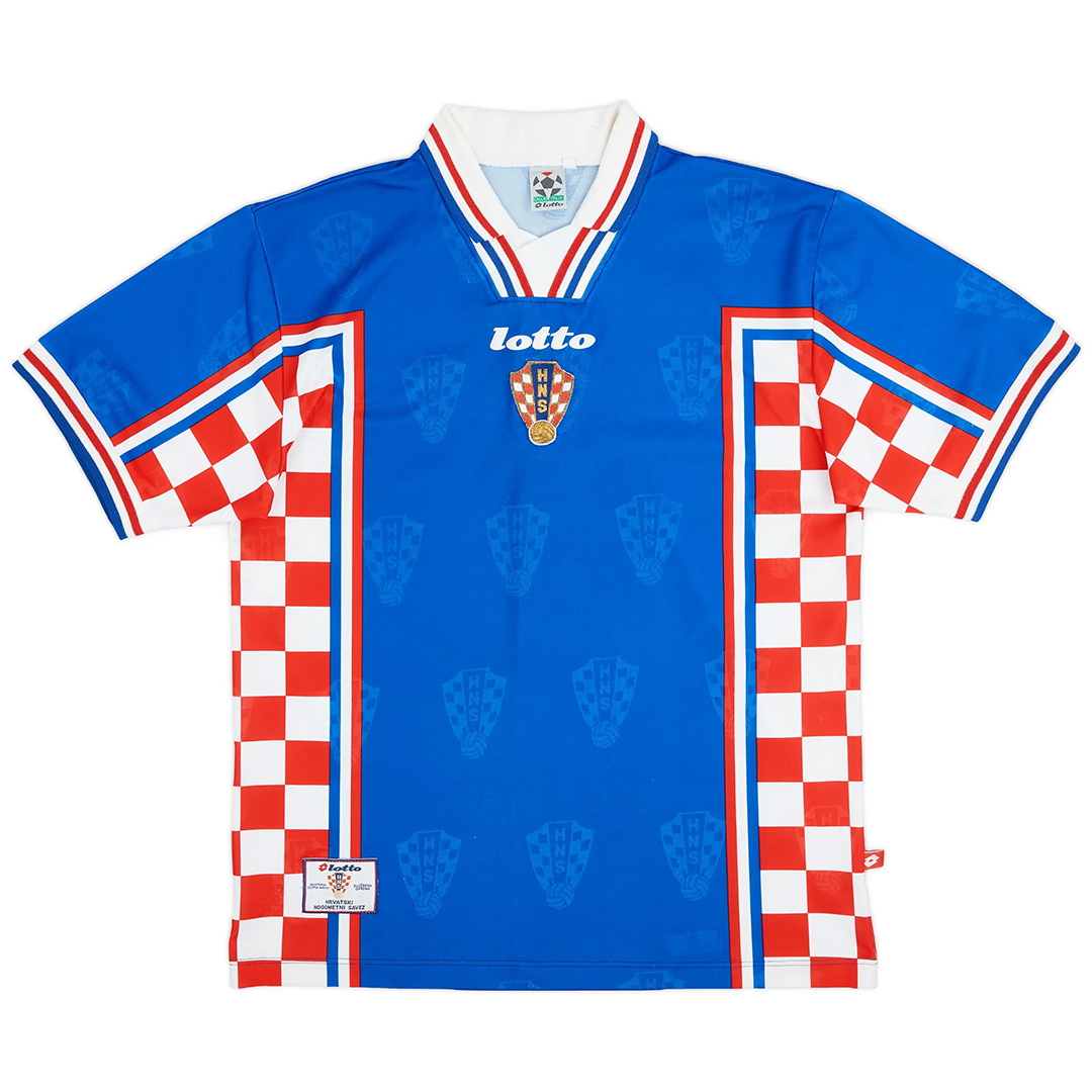 Retro Croatia Away Jersey World Cup 1998 - Reps Jerseys