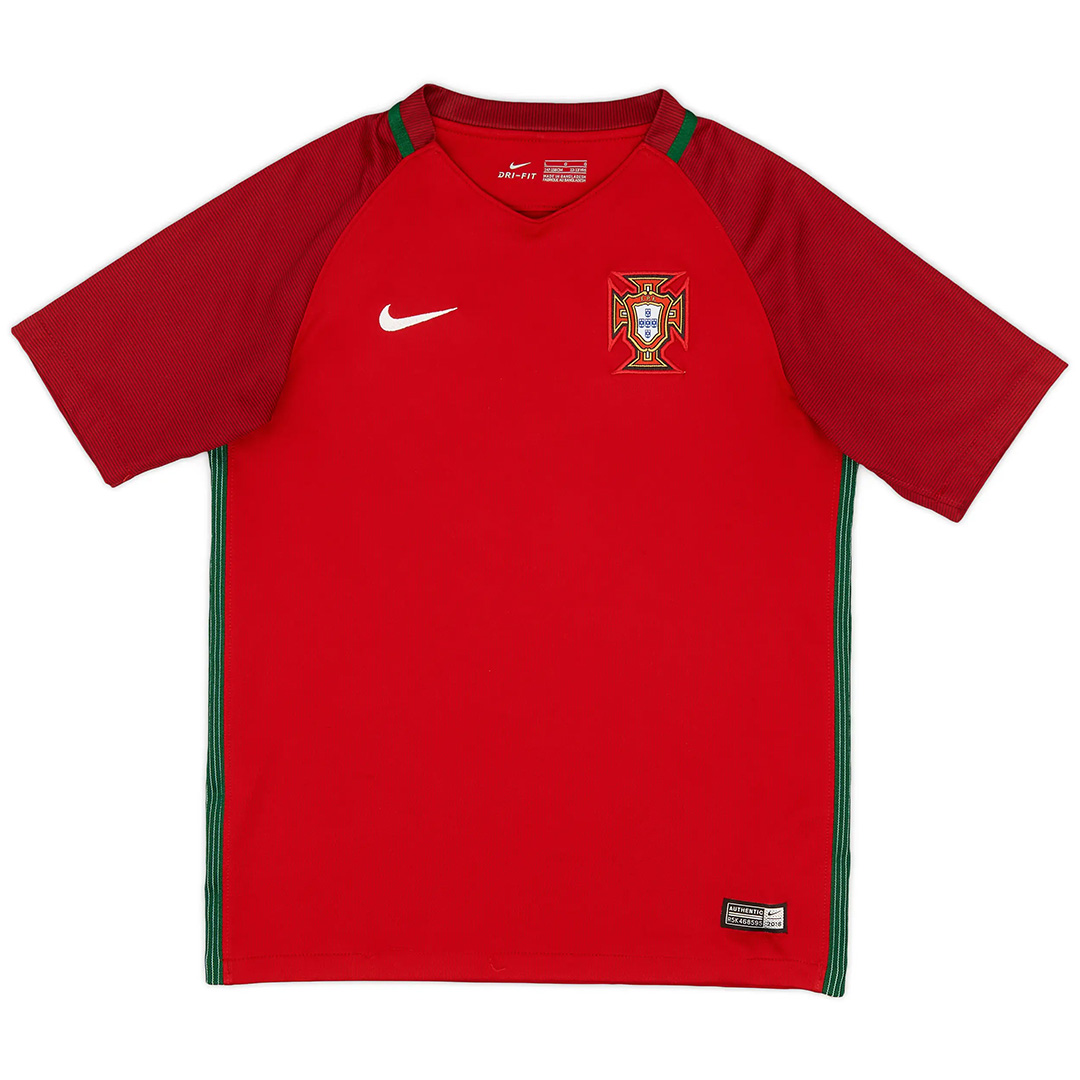 Retro Portugal Home Jersey Euro Cup 2016 - Reps Jerseys
