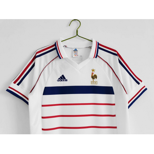HENRY #12 France Retro Jersey Away World Cup 1998 - Reps Jerseys