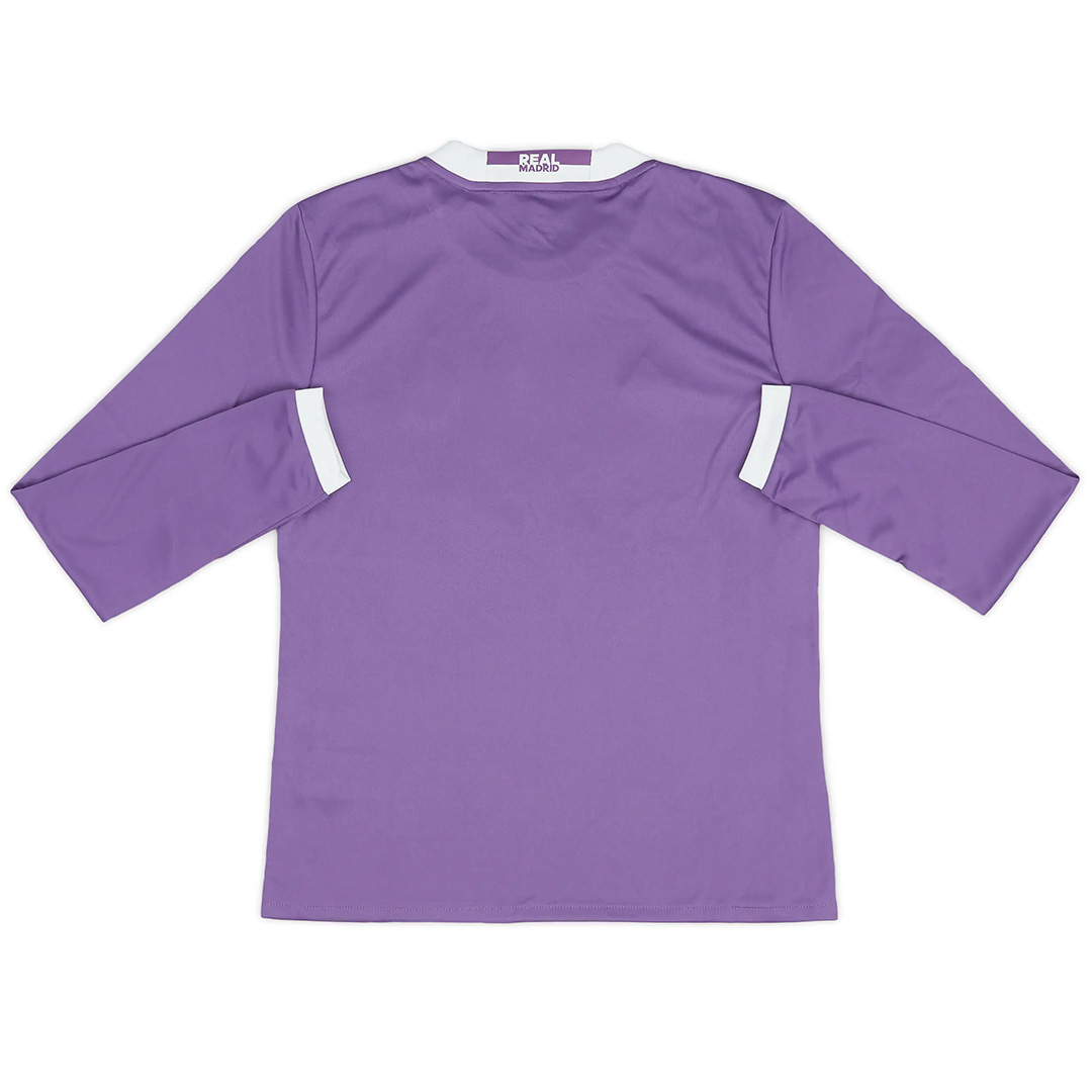 Retro Real Madrid Long Sleeve Away Jersey 2016/17 - Reps Jerseys