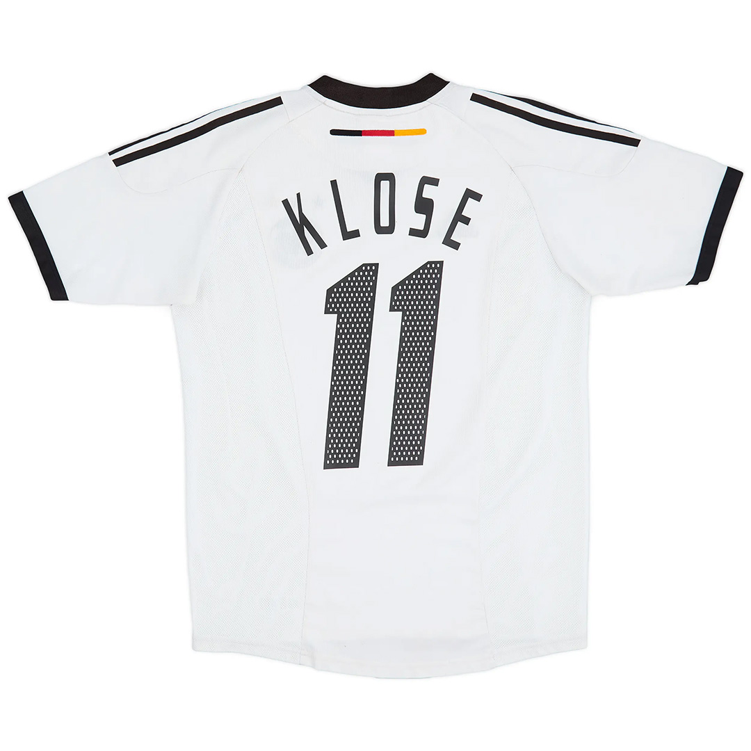 KLOSE #11 Retro Germany Home Jersey World Cup 2002 - Reps Jerseys