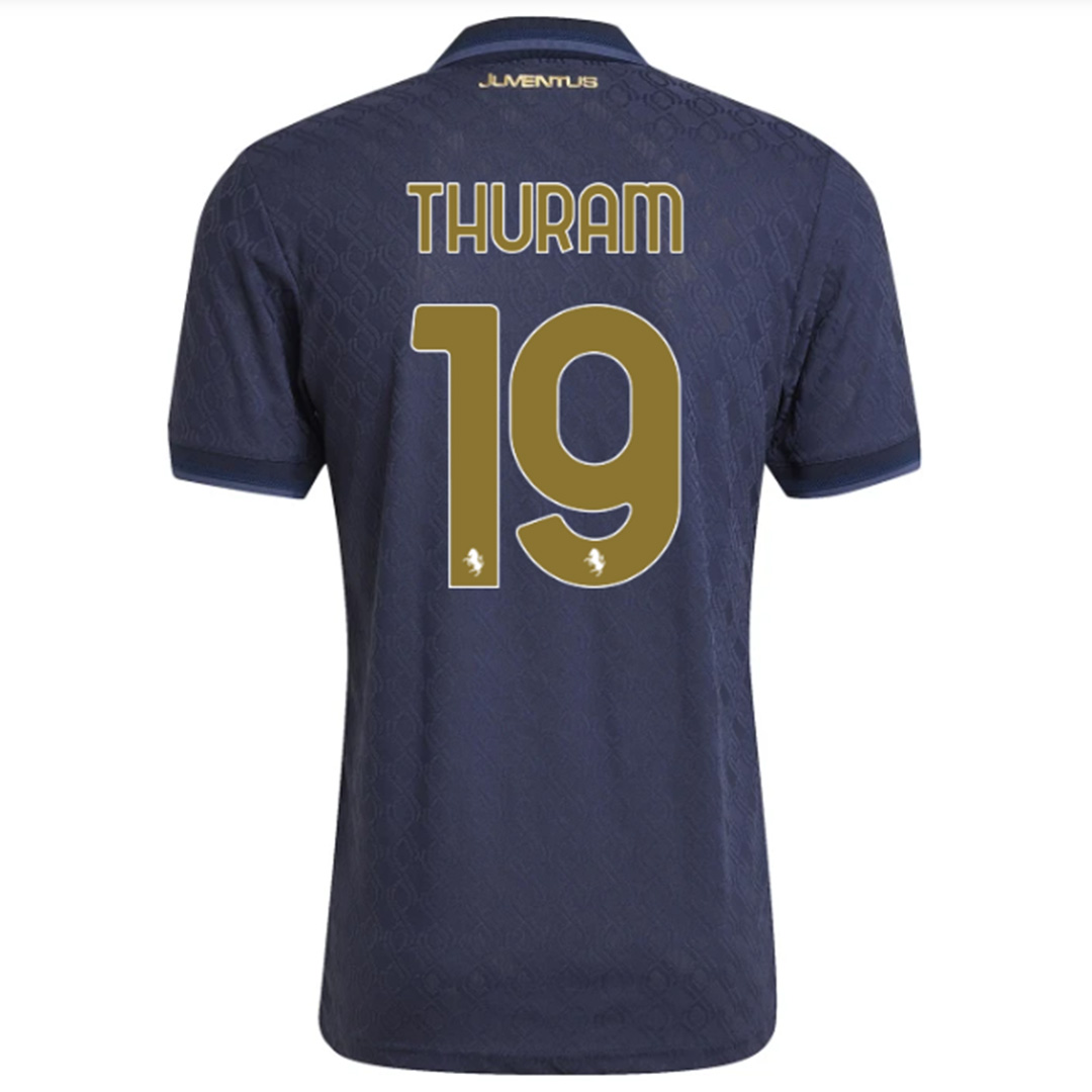 THURAM #19 Juventus Third Jersey 2024/25 - Reps Jerseys