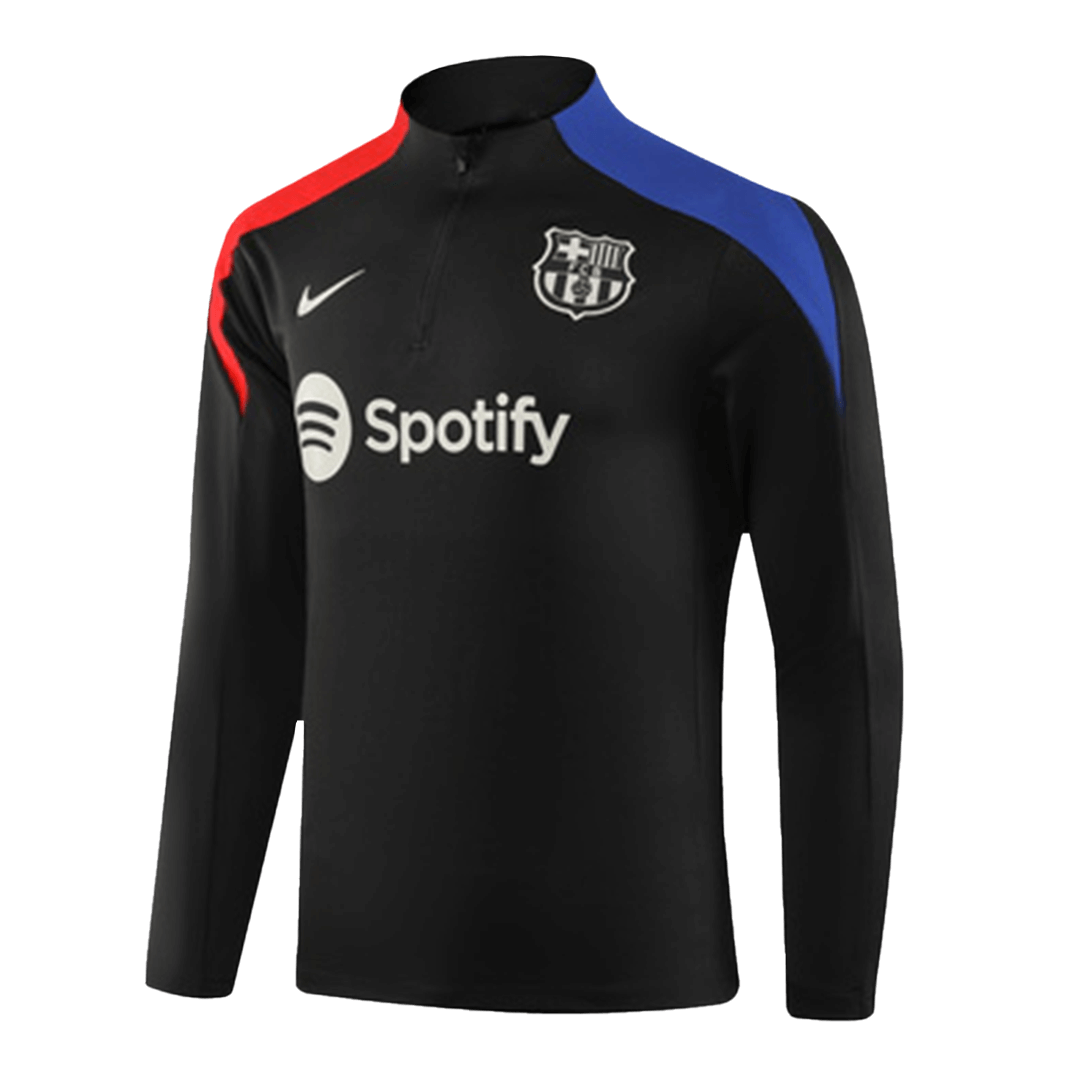 Barcelona Zipper Sweatshirt Kit(Top+Pants) 2024/25 - Reps Jerseys