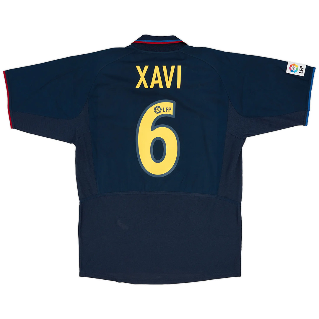 XAVI #6 Retro Barcelona Third Jersey 2002/03 - Reps Jerseys