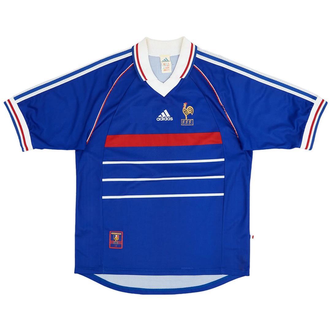 Retro France Home Jersey World Cup 1998 - Reps Jerseys