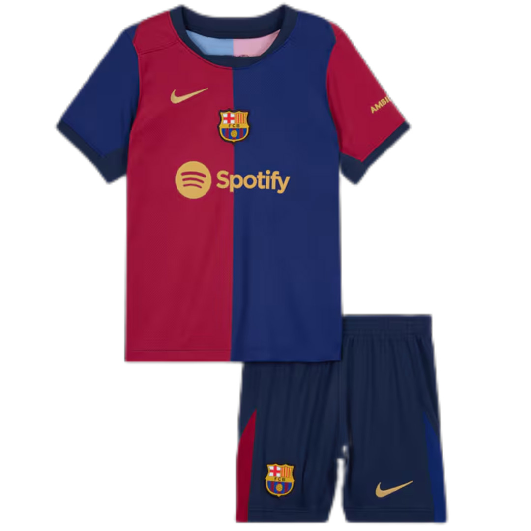 Kids Barcelona Home Jersey Kit 2024/25 - Reps Jerseys