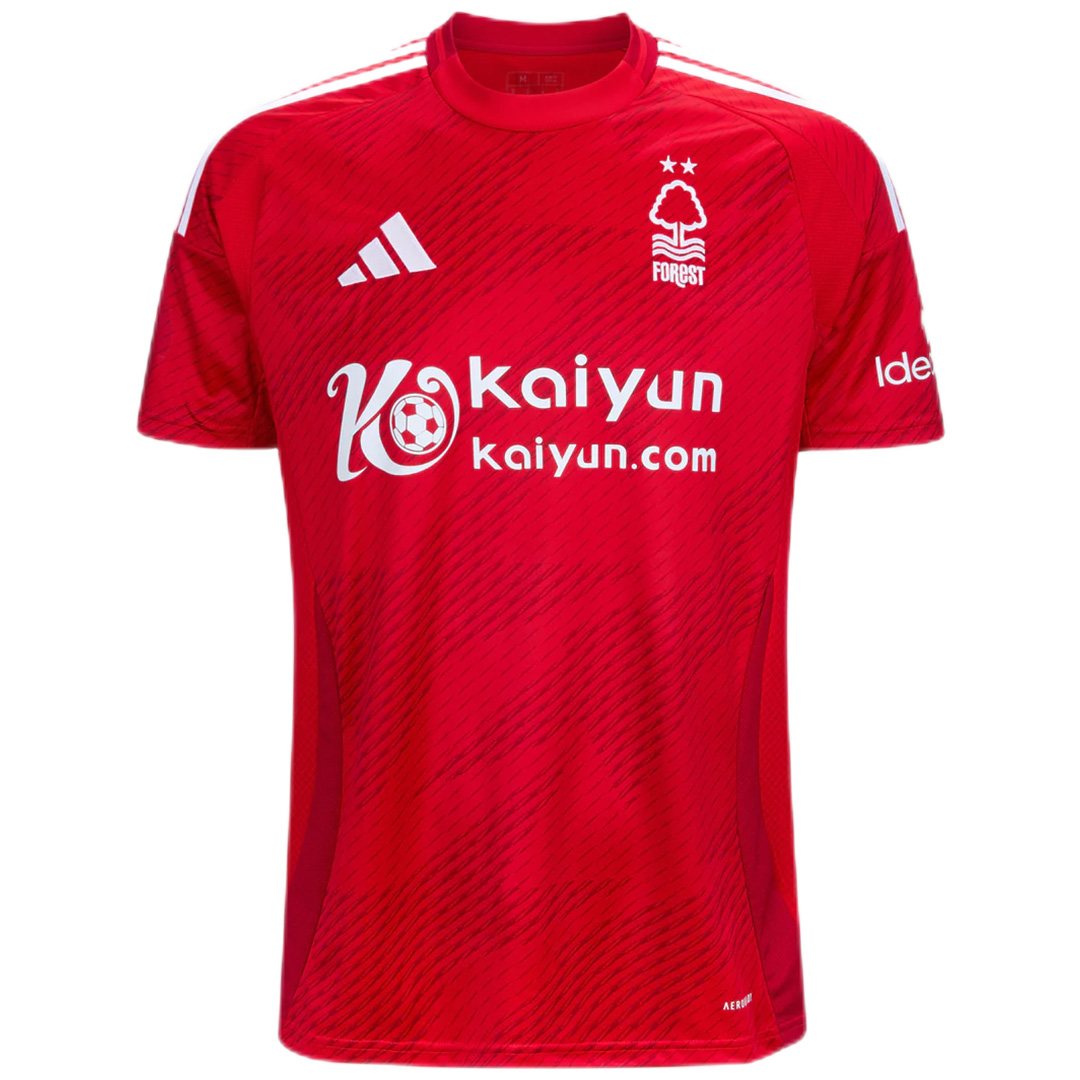 WOOD #11 Nottingham Forest Home Jersey 2024/25 - Reps Jerseys