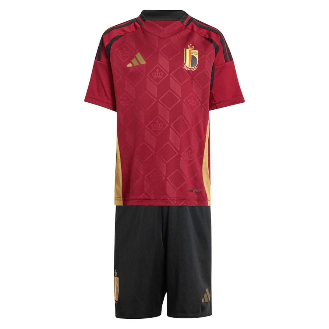 Kids Belgium Home Jersey Kit Euro 2024 - Reps Jerseys